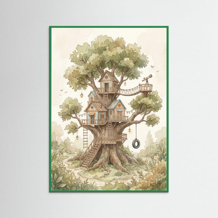 Green Wood Treehouse Neighborhood