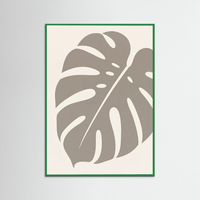 Green Wood Tropical Frond