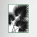 Green Wood Tropical Silhouette