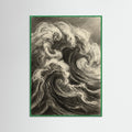Green Wood Turbulent Visage