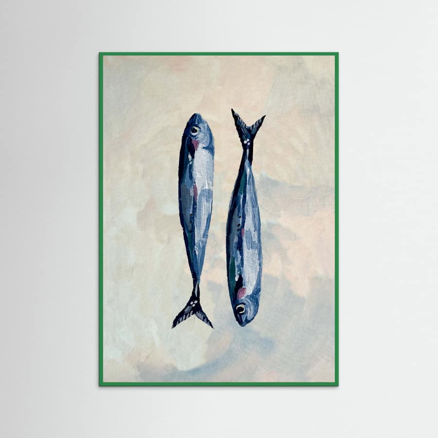 Two's A Catch Poster – plakat og kunsttryk