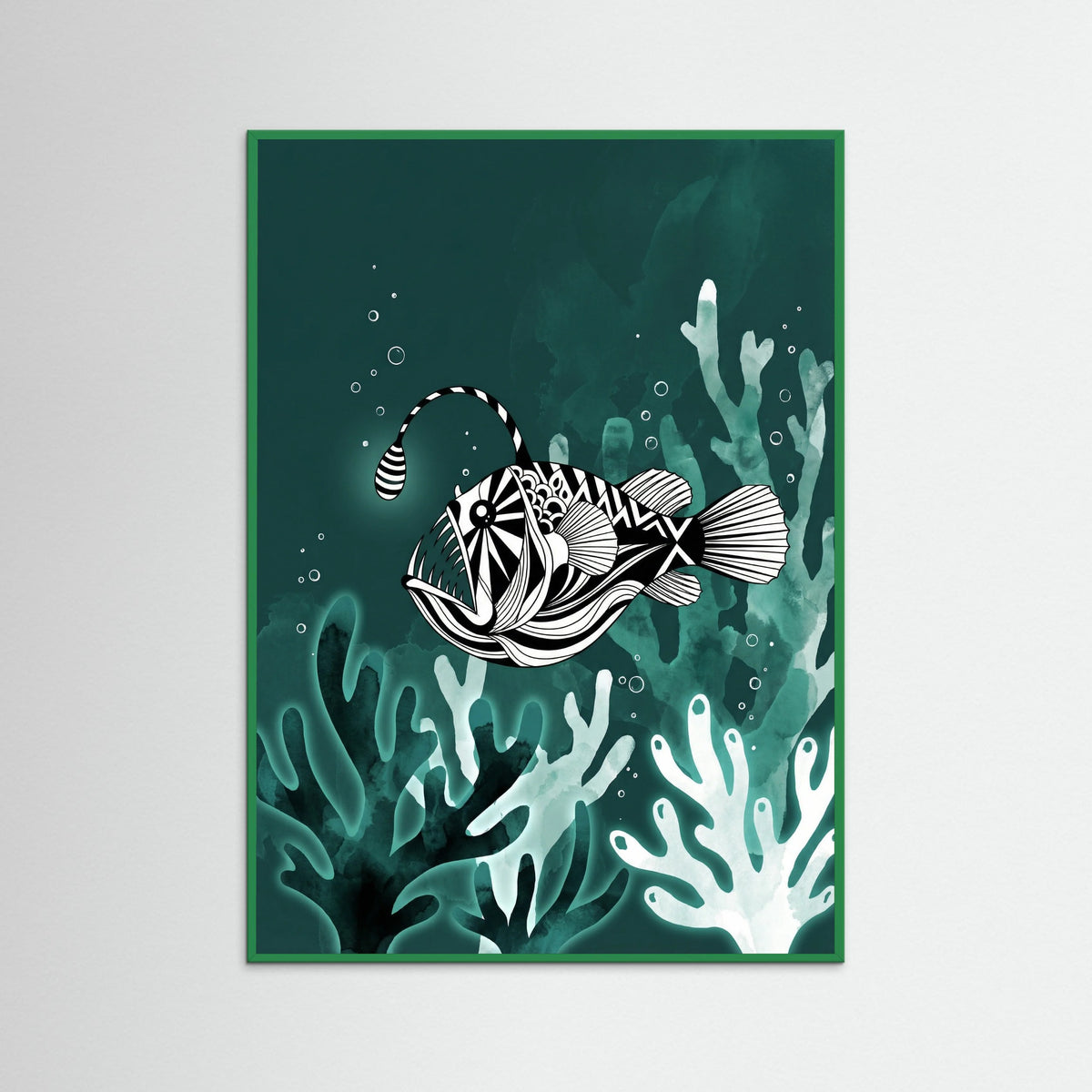 Green Wood Underwater Serenade