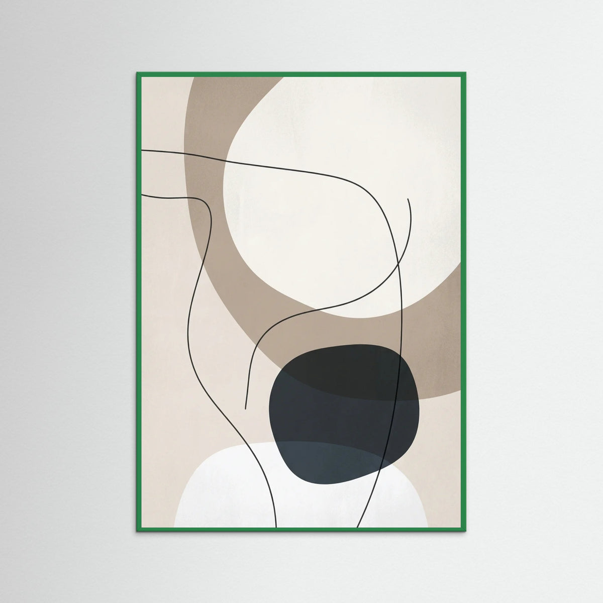 Green Wood Untitled Art