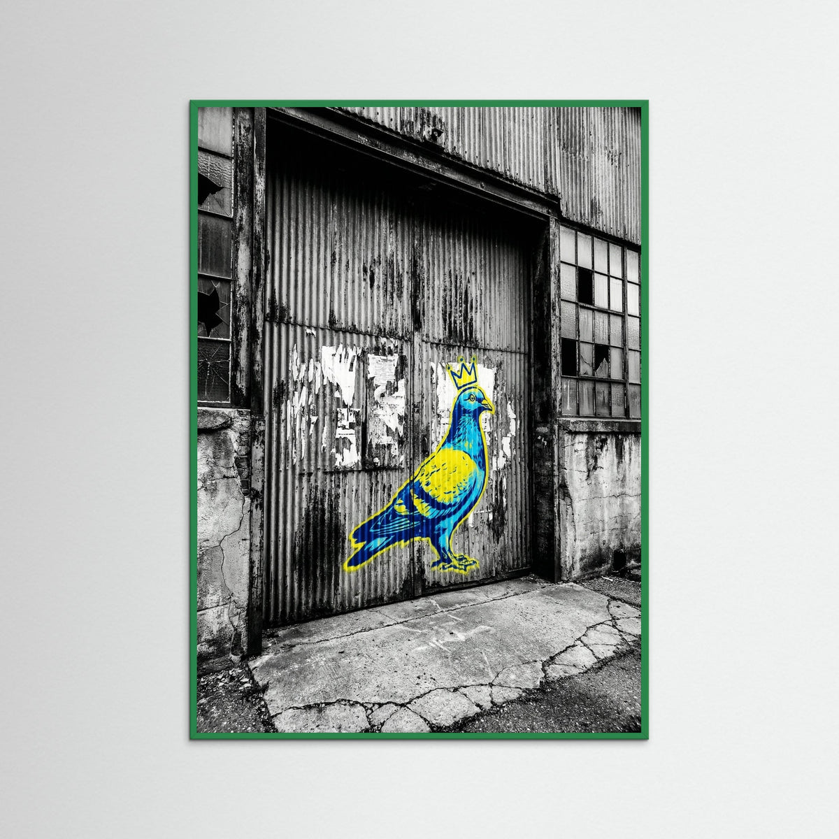 Green Wood Urban Art Icon