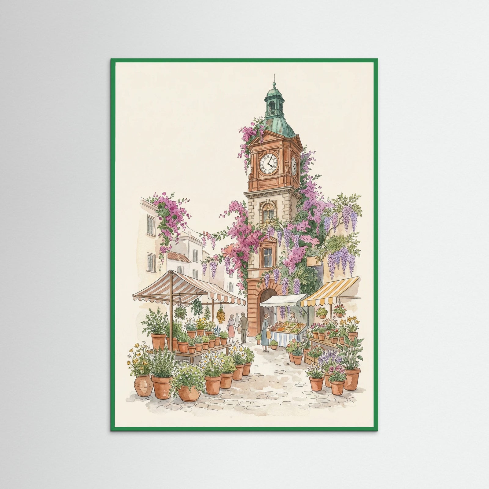 Green Wood Urban Blooms