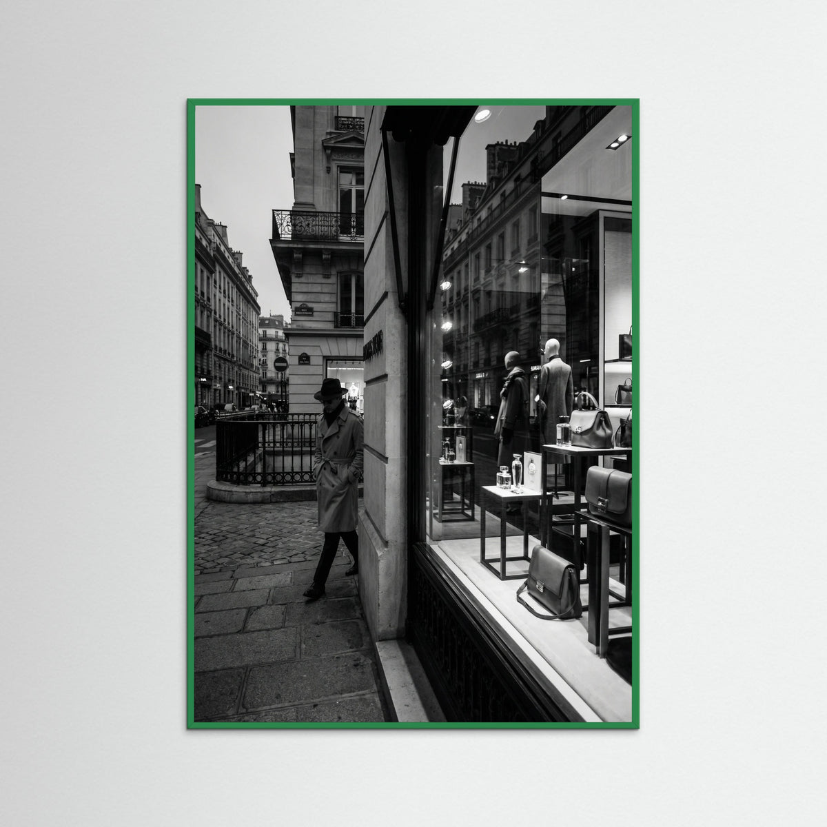 Green Wood Urban Chic Elegance