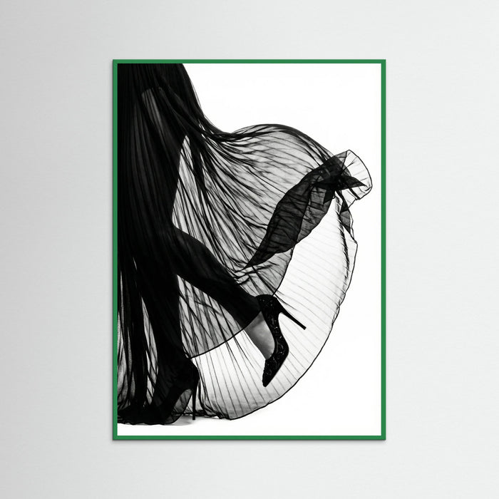 Green Wood Veiled Elegance