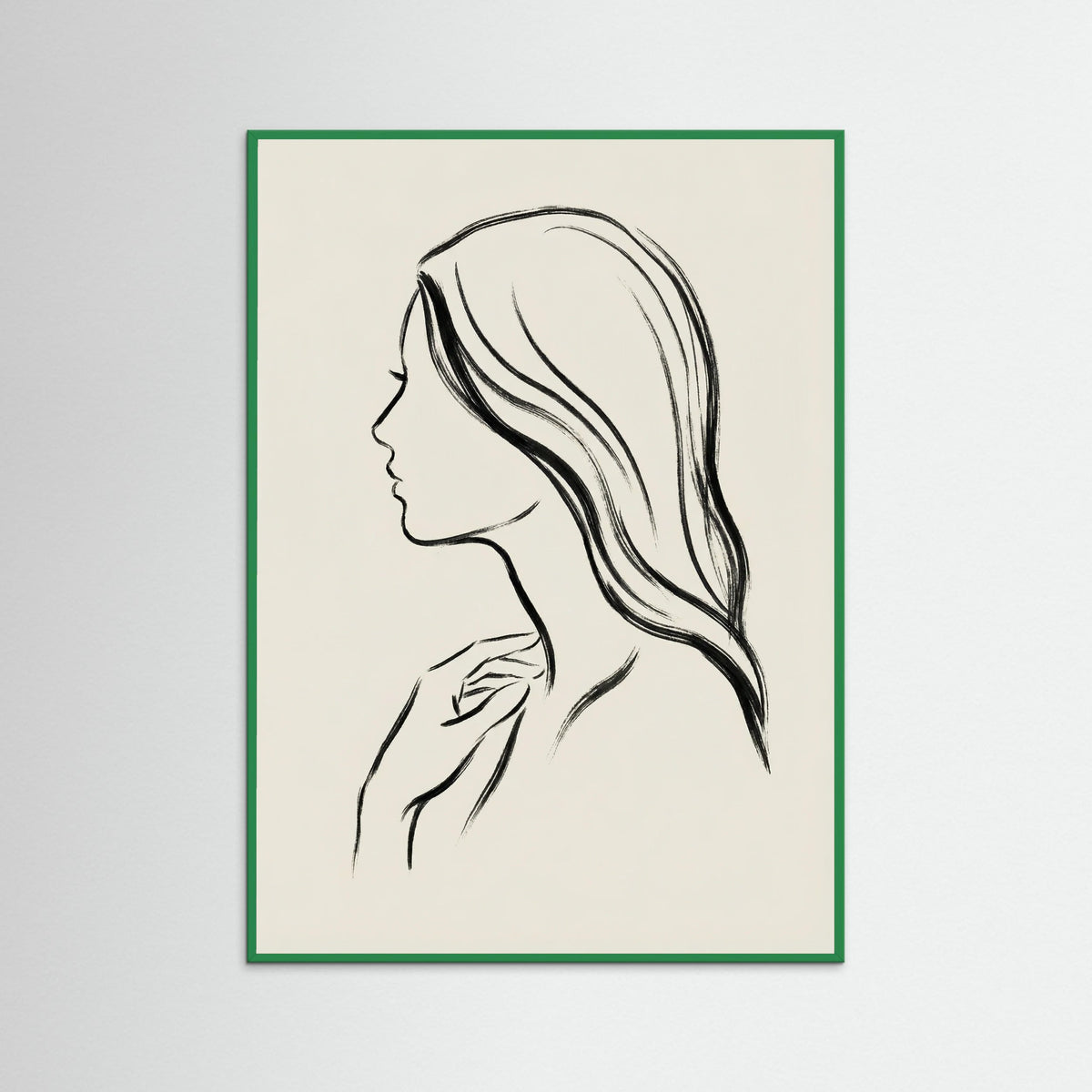 Green Wood Veiled Grace