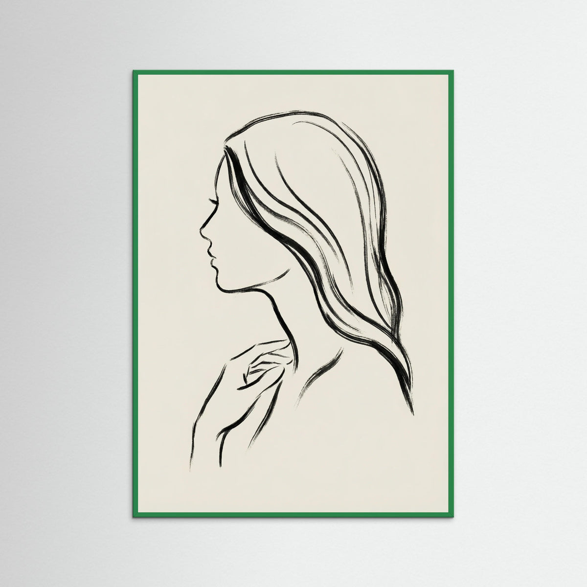 Green Wood Veiled Grace