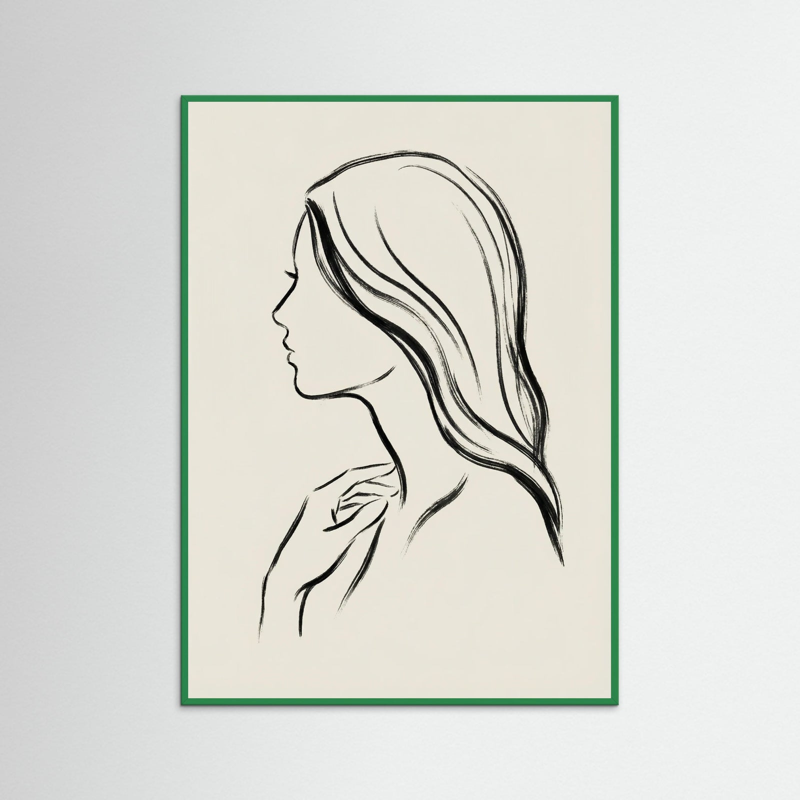 Green Wood Veiled Grace