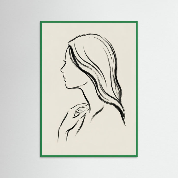 Green Wood Veiled Grace