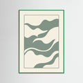 Green Wood Verdant Abstract