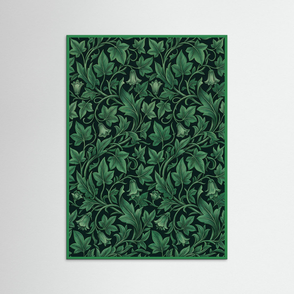 Green Wood Verdant Acanthus Pattern