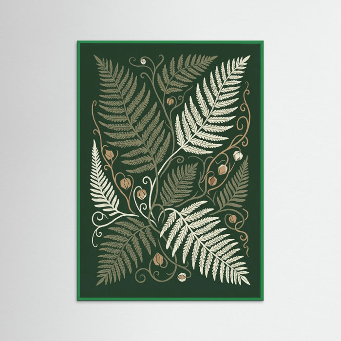 Green Wood Verdant Bloom Vines