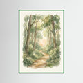Green Wood Verdant Embrace