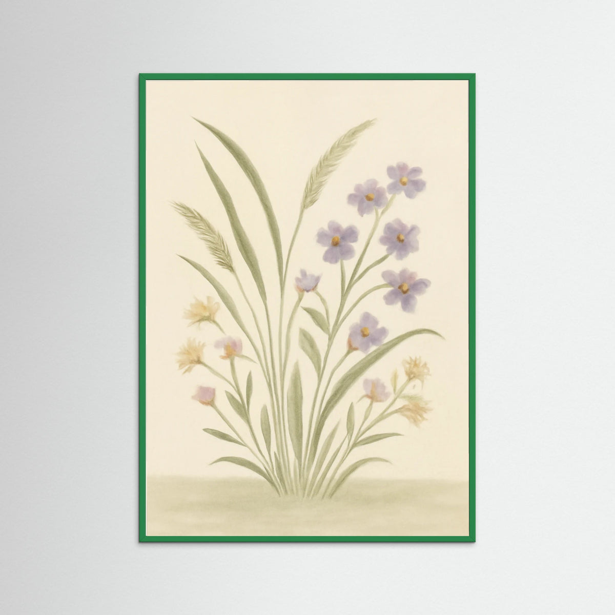 Green Wood Verdant Serenity