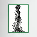 Green Wood Verdant Silhouette