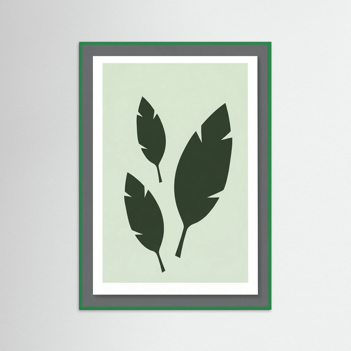 Green Wood Verdant Silhouette