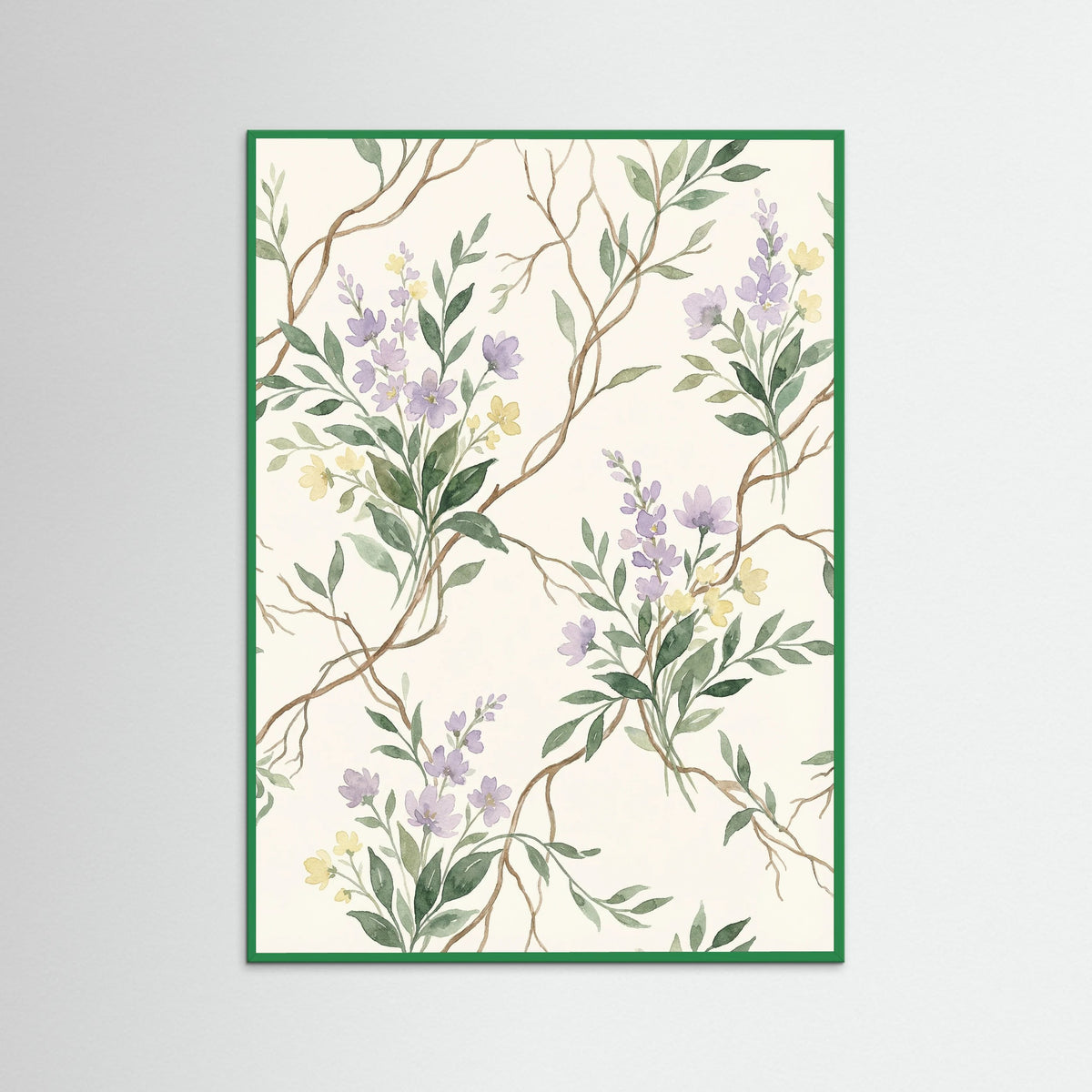 Green Wood Verdant Vines