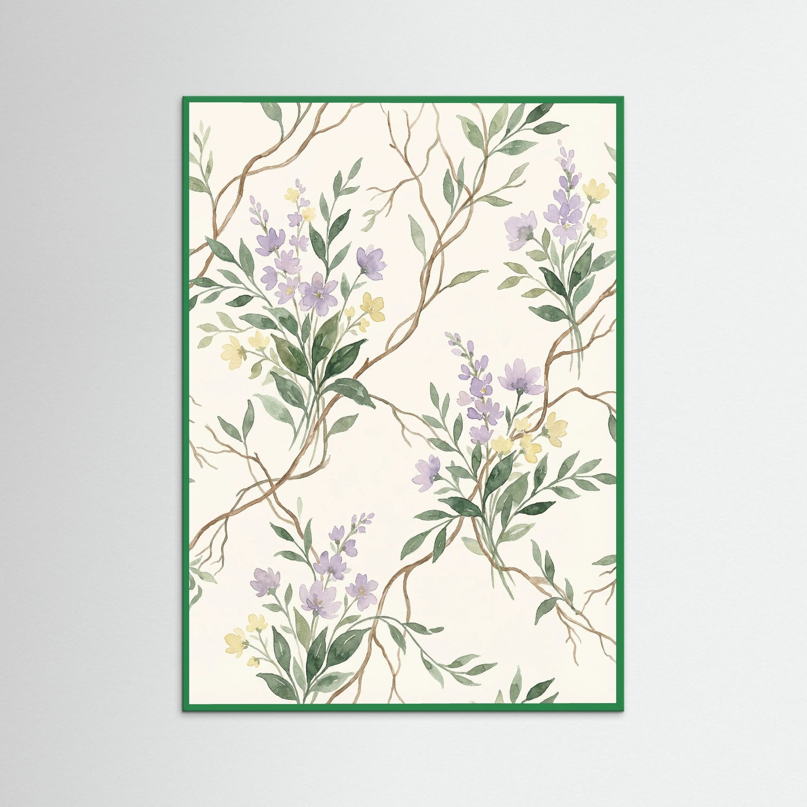 Green Wood Verdant Vines