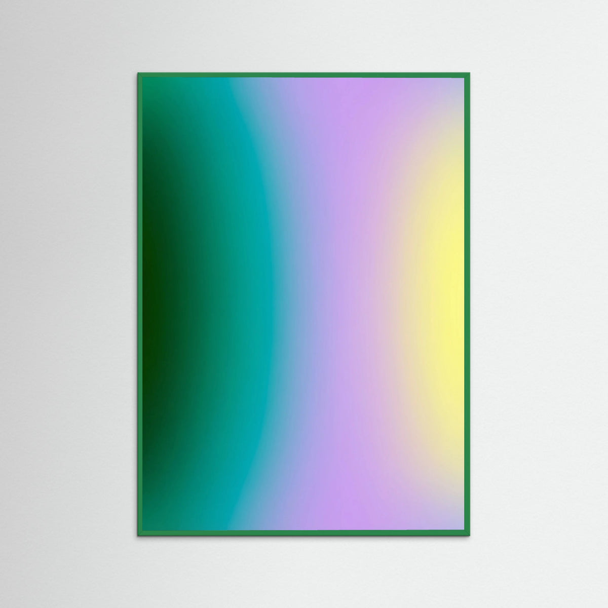 Green Wood Vibrant Color Flow