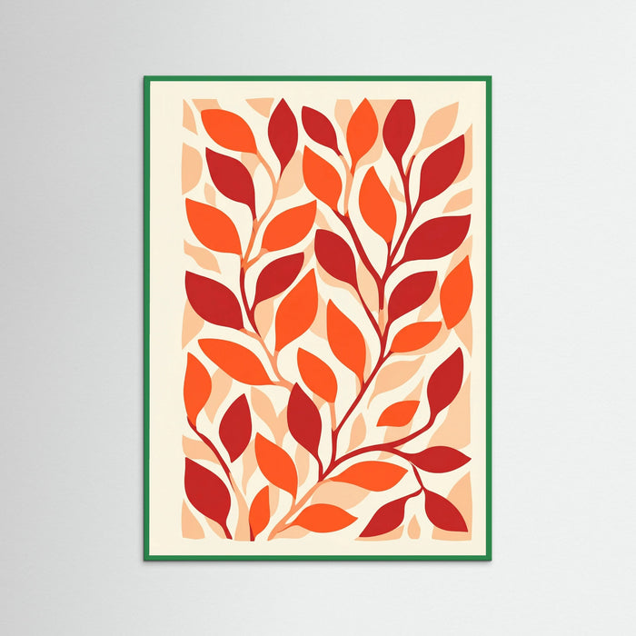 Green Wood Vibrant Foliage