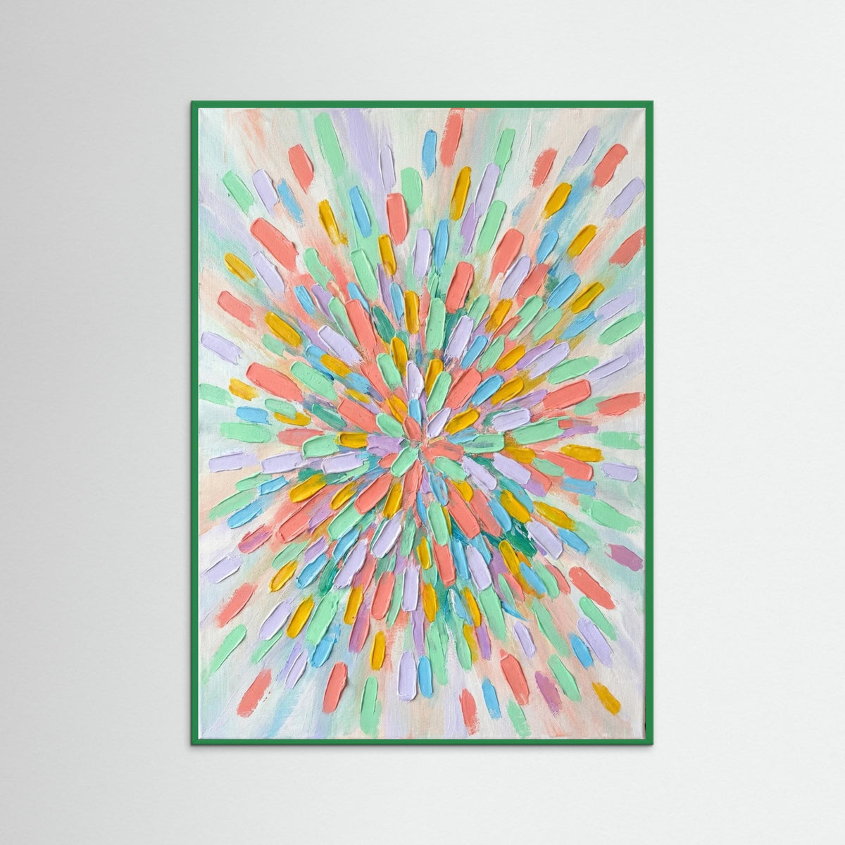 Green Wood Vibrant Fragments