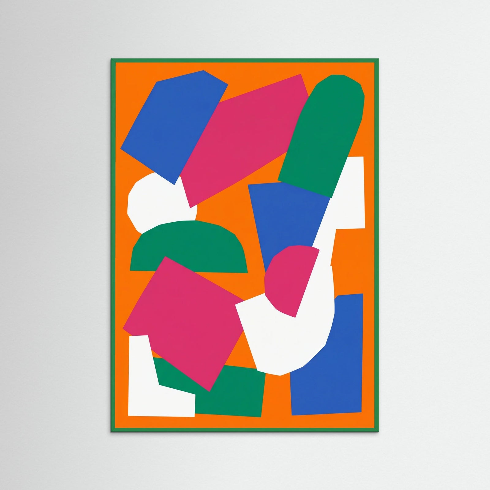 Green Wood Vibrant Fragments