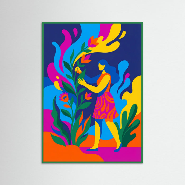 Green Wood Vibrant Rebellion