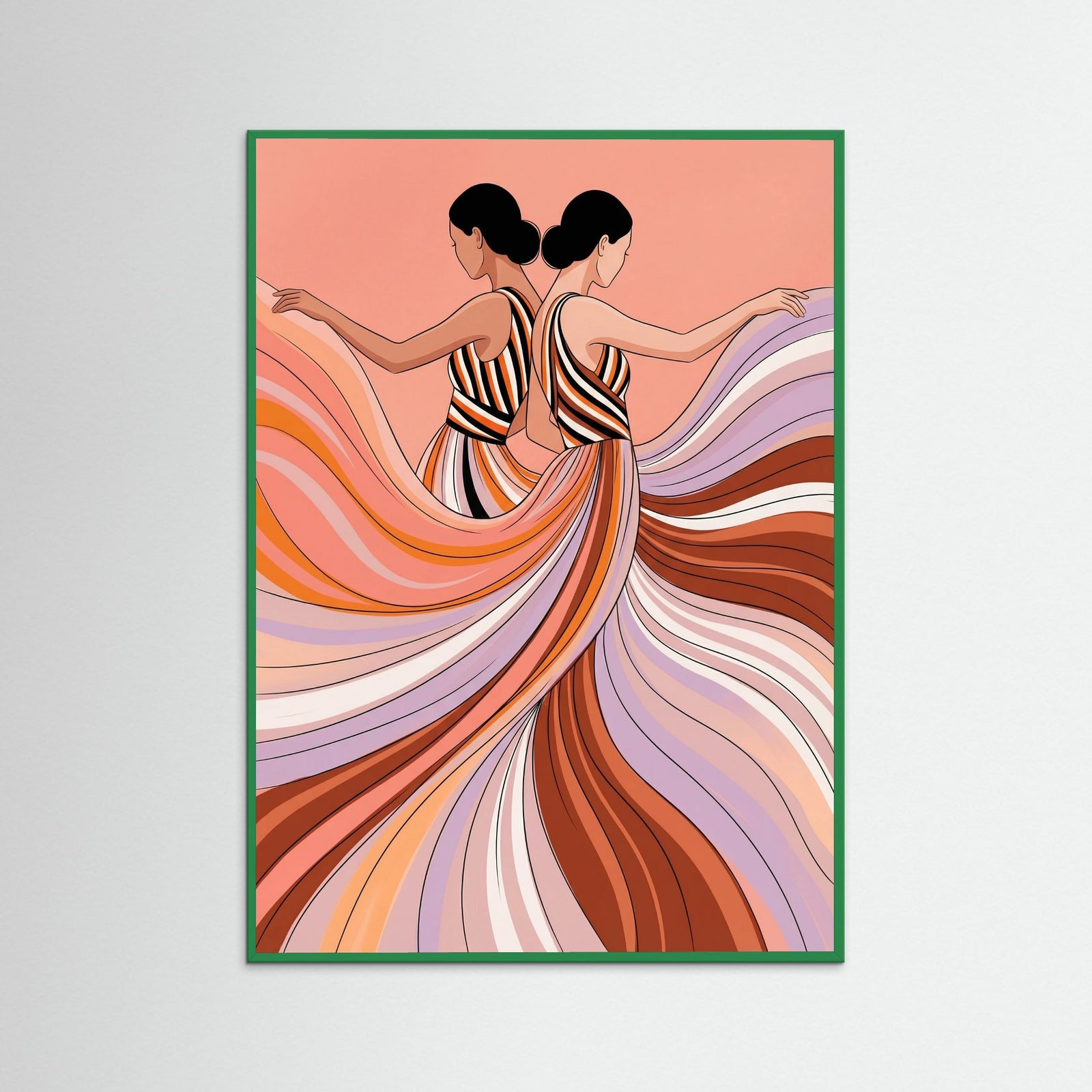 Green Wood Vibrant Spirit