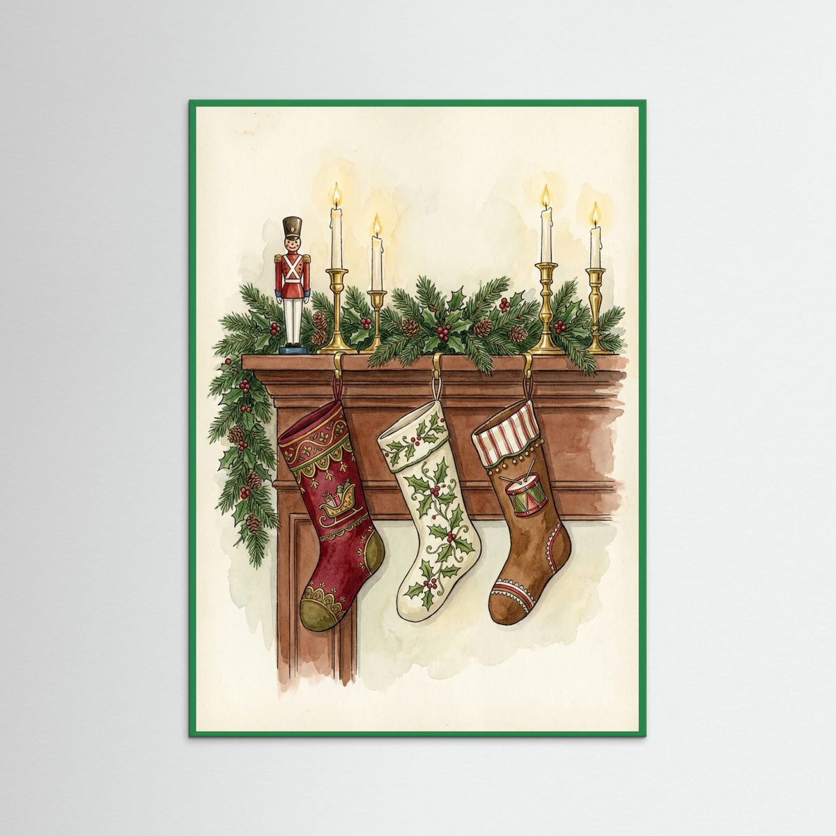 Green Wood Victorian Yuletide