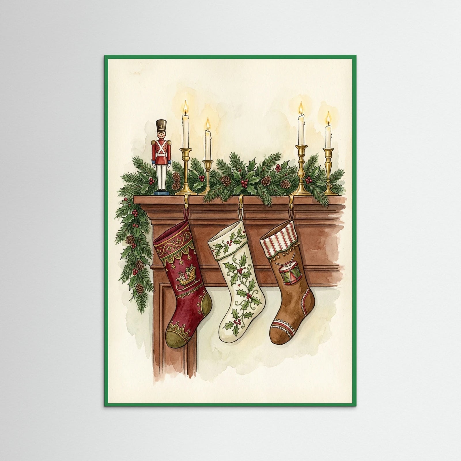 Green Wood Victorian Yuletide
