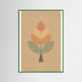 Green Wood Vintage Blue