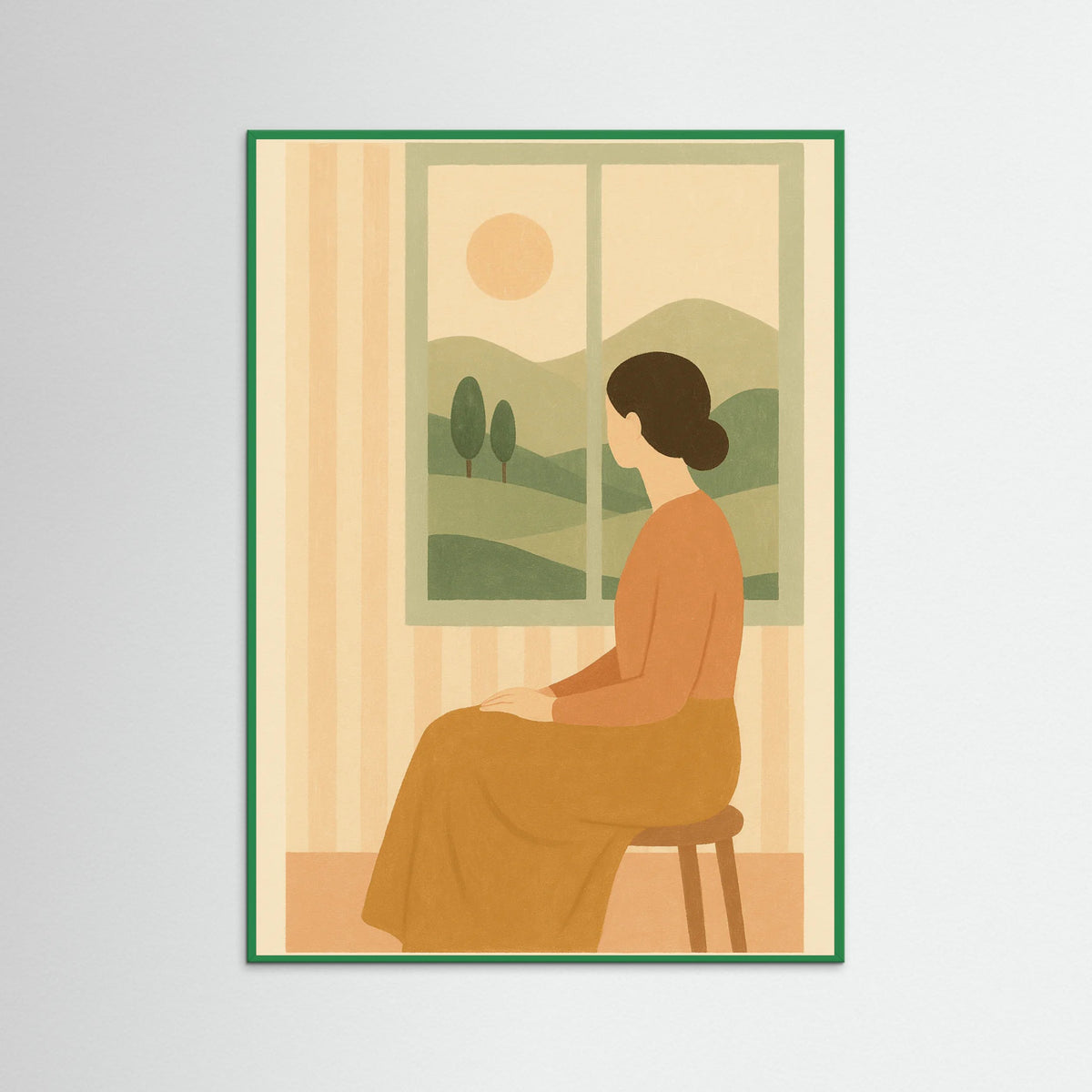 Green Wood Warm Embraces