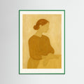 Green Wood Warm Frame
