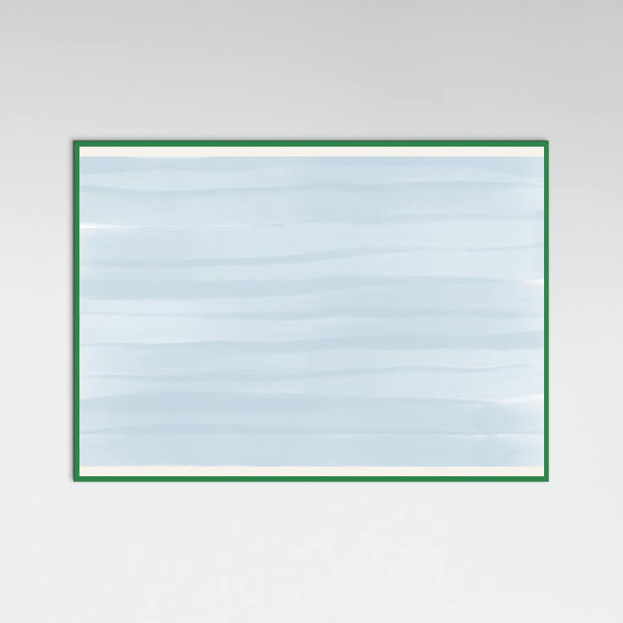 Plakat Waves of Blue – plakat i druk artystyczny