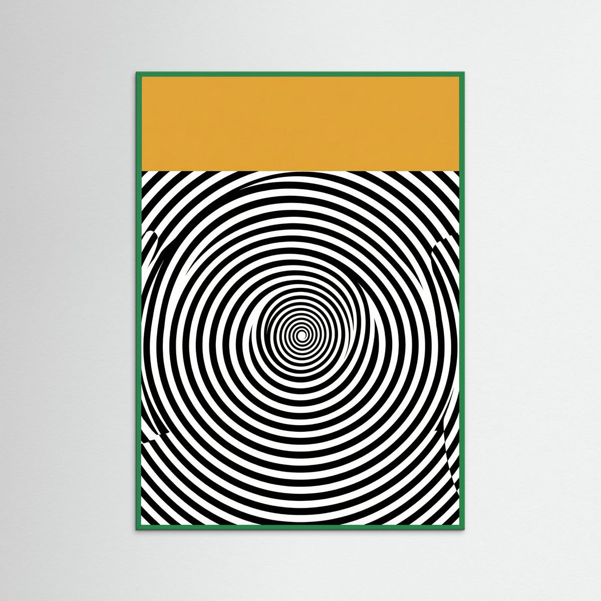 Green Wood Wavy Bauhaus