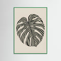 Green Wood Wavy Silhouette