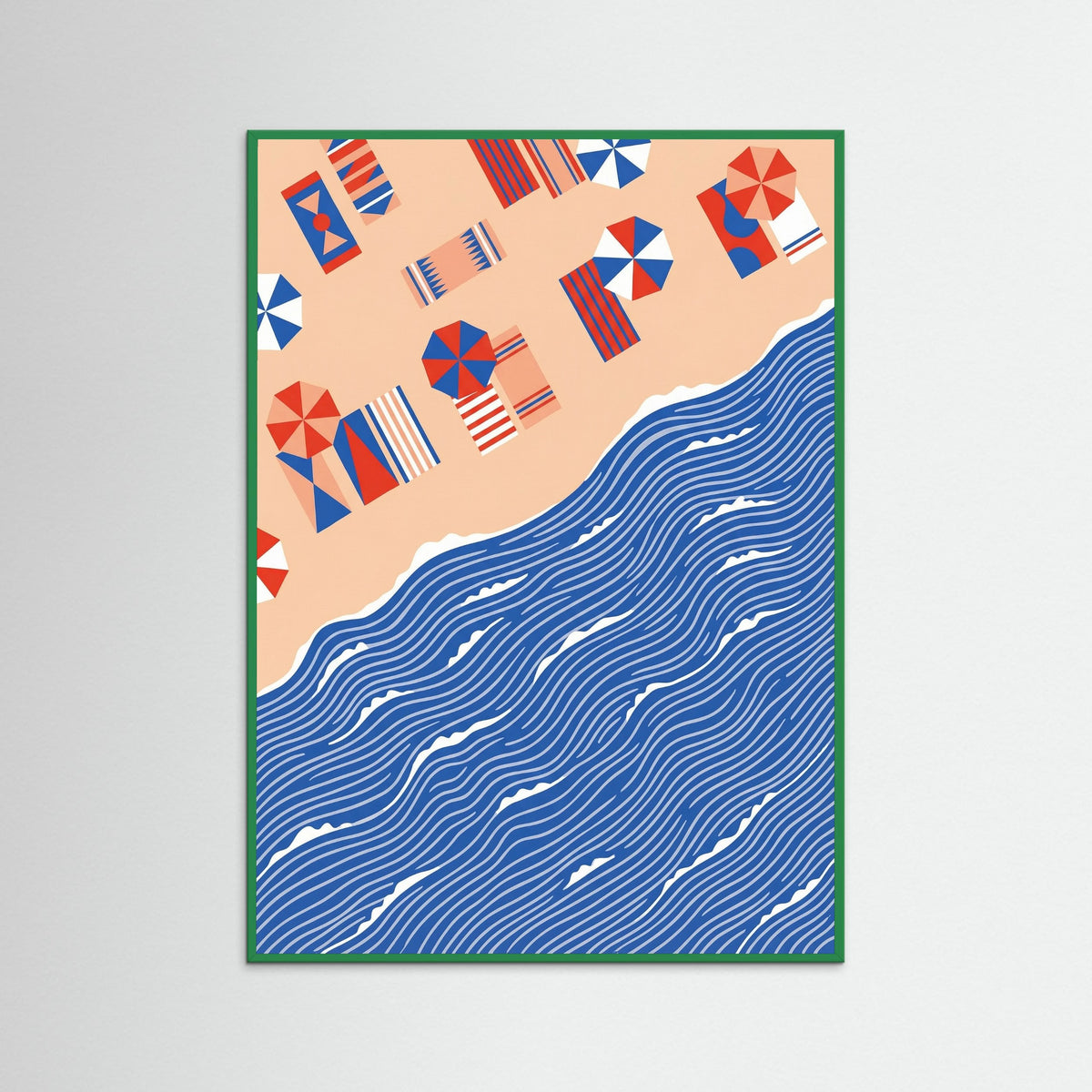 Green Wood Wavy Swimmers