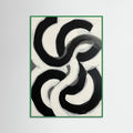 Green Wood Wavy Zebra