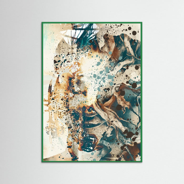 Green Wood Weathered Echoes