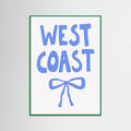 West Coast Poster – poster and art print