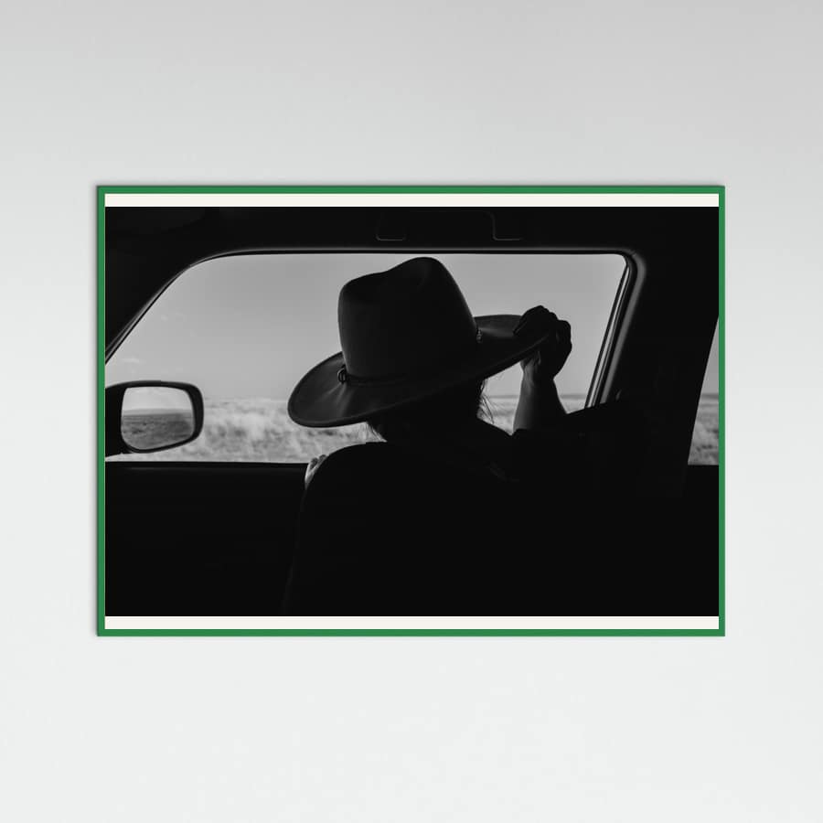 Green Wood West Texas Explorer Poster