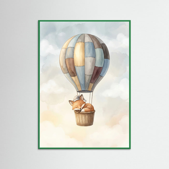 Whimsical Bear Journey – plakat og kunsttryk