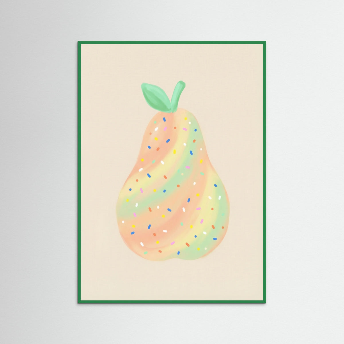 Green Wood Whimsical Berry Pop