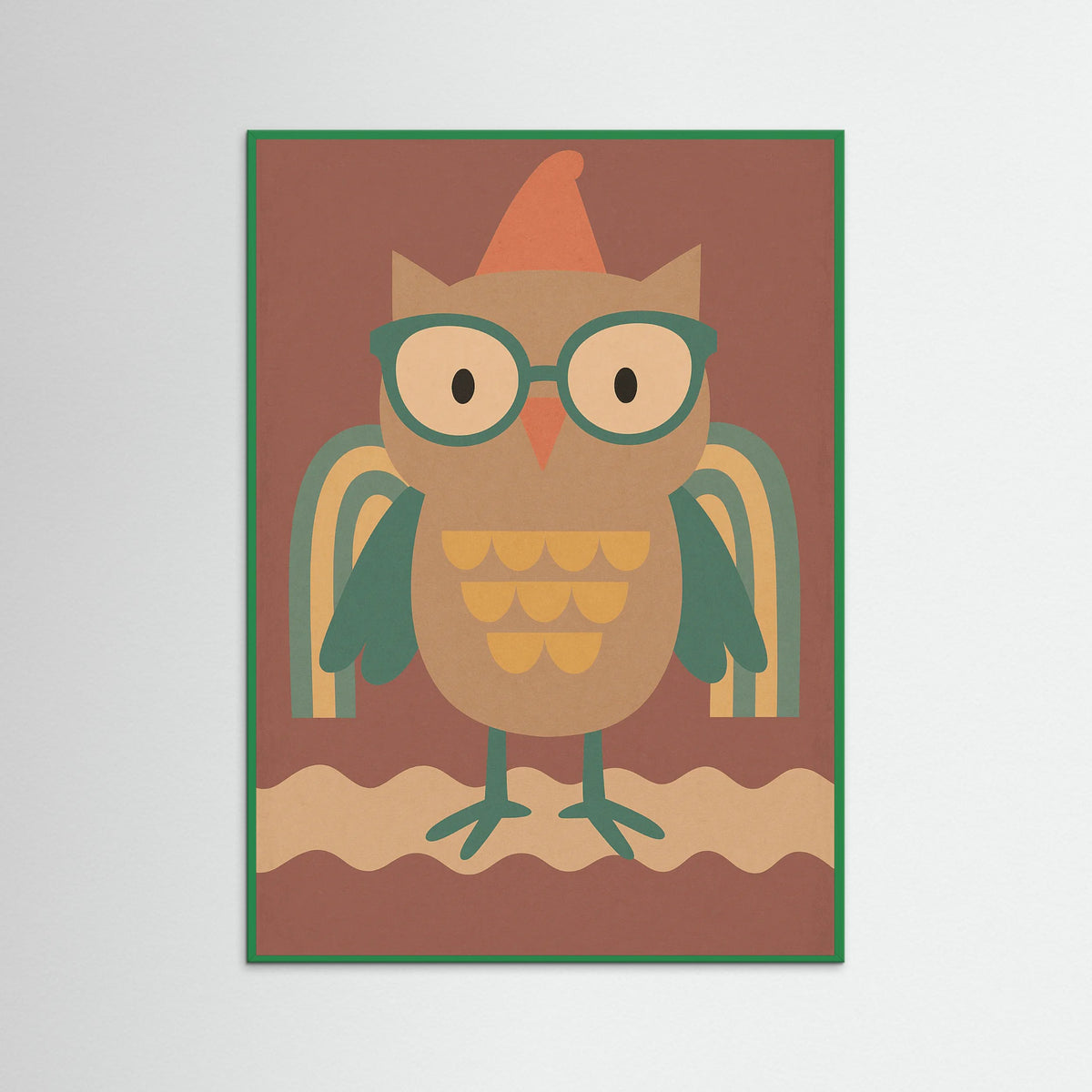 Green Wood Whimsical Disguise