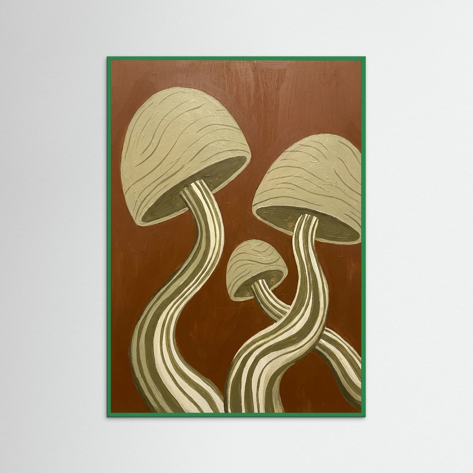 Green Wood Whimsical Growth