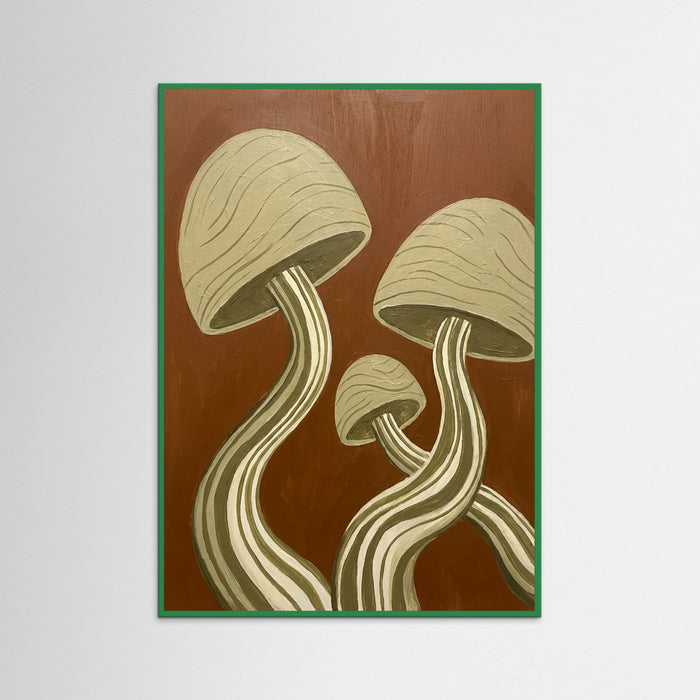 Green Wood Whimsical Growth