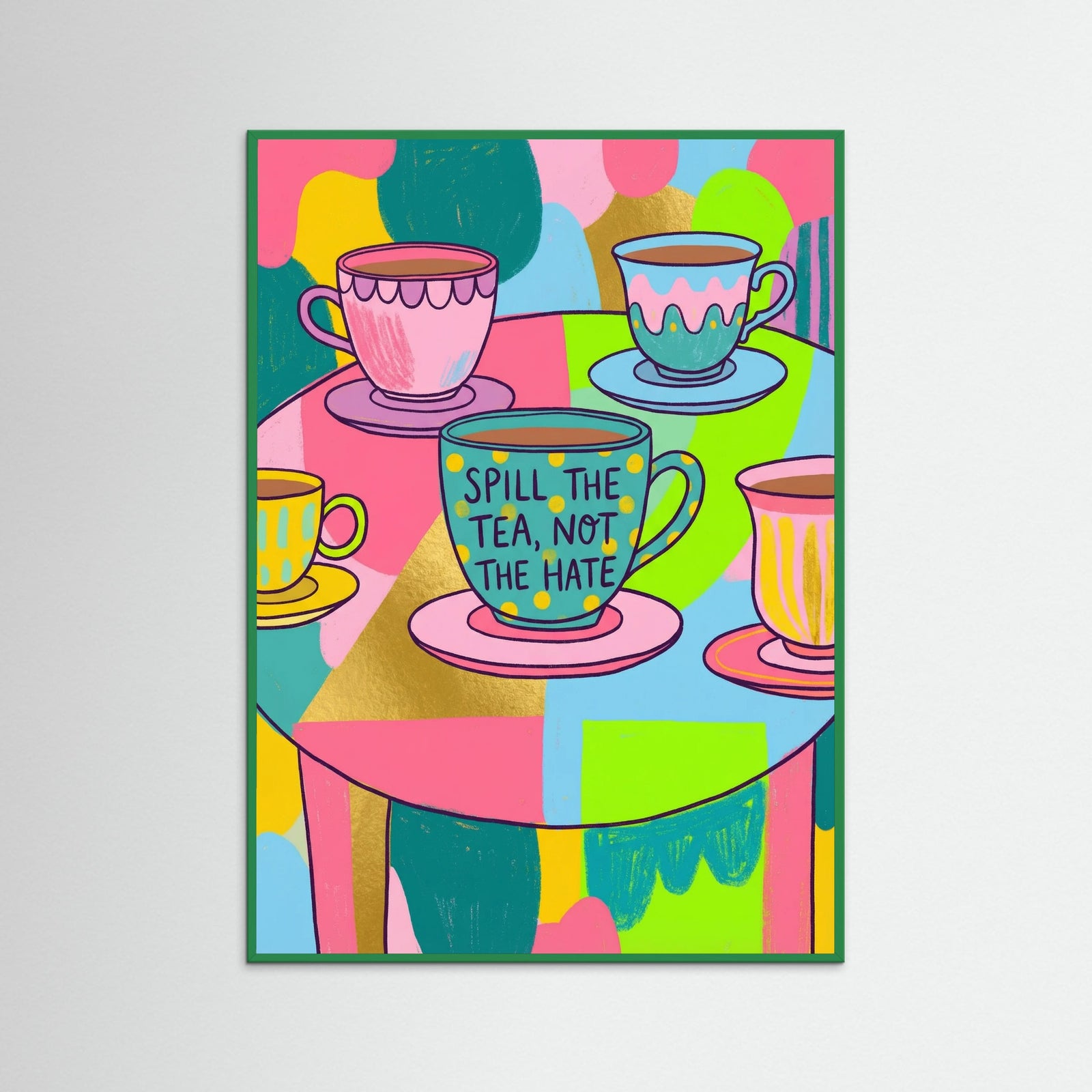 Green Wood Whimsical Home Comfort