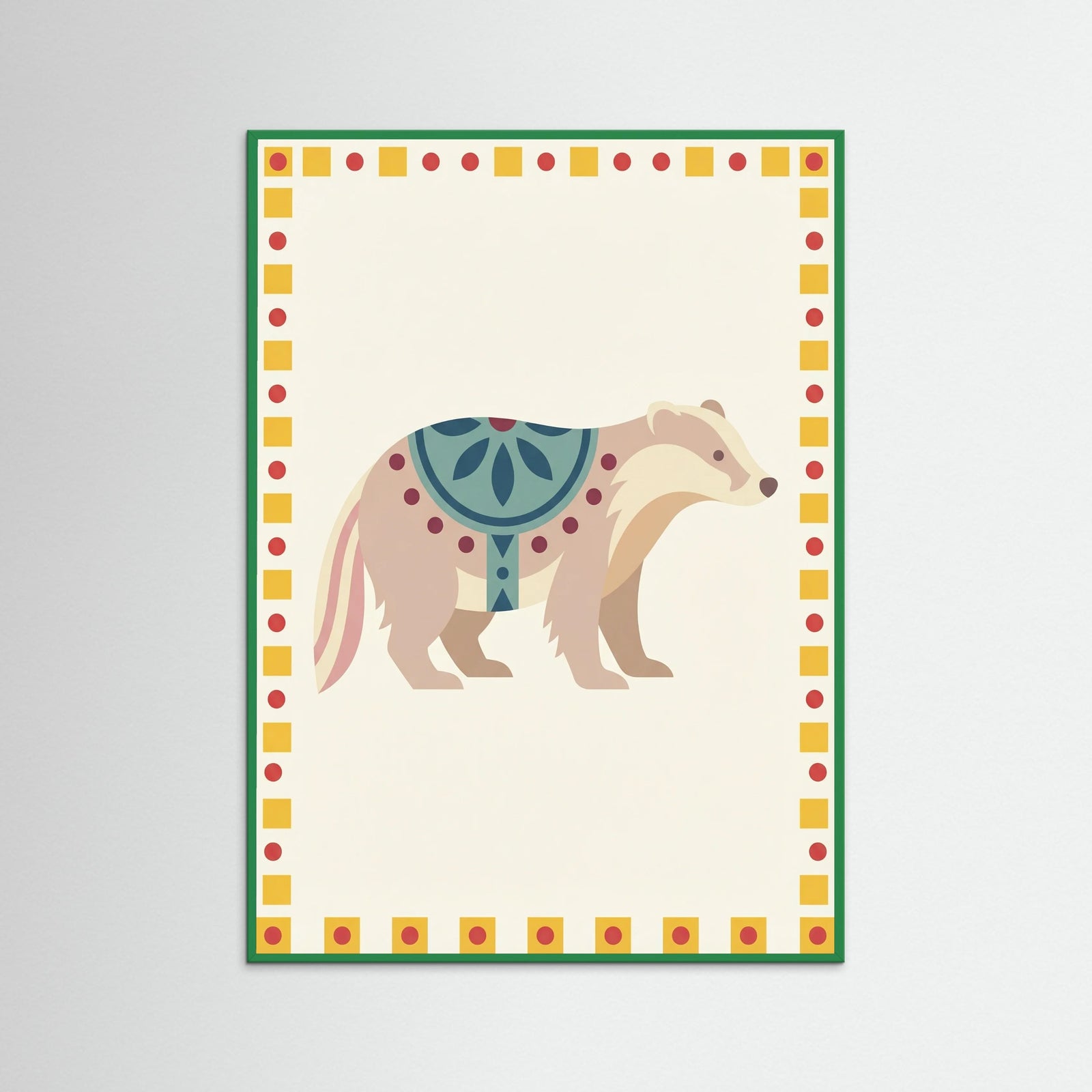 Green Wood Whimsical Steed